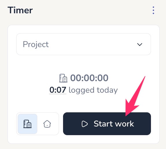 [Employees] Clock in with Timer: start, end and breaks – Bizneo